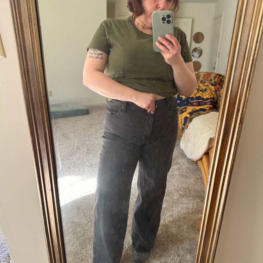 Abercrombie 90s Relaxed Jean High Waisted